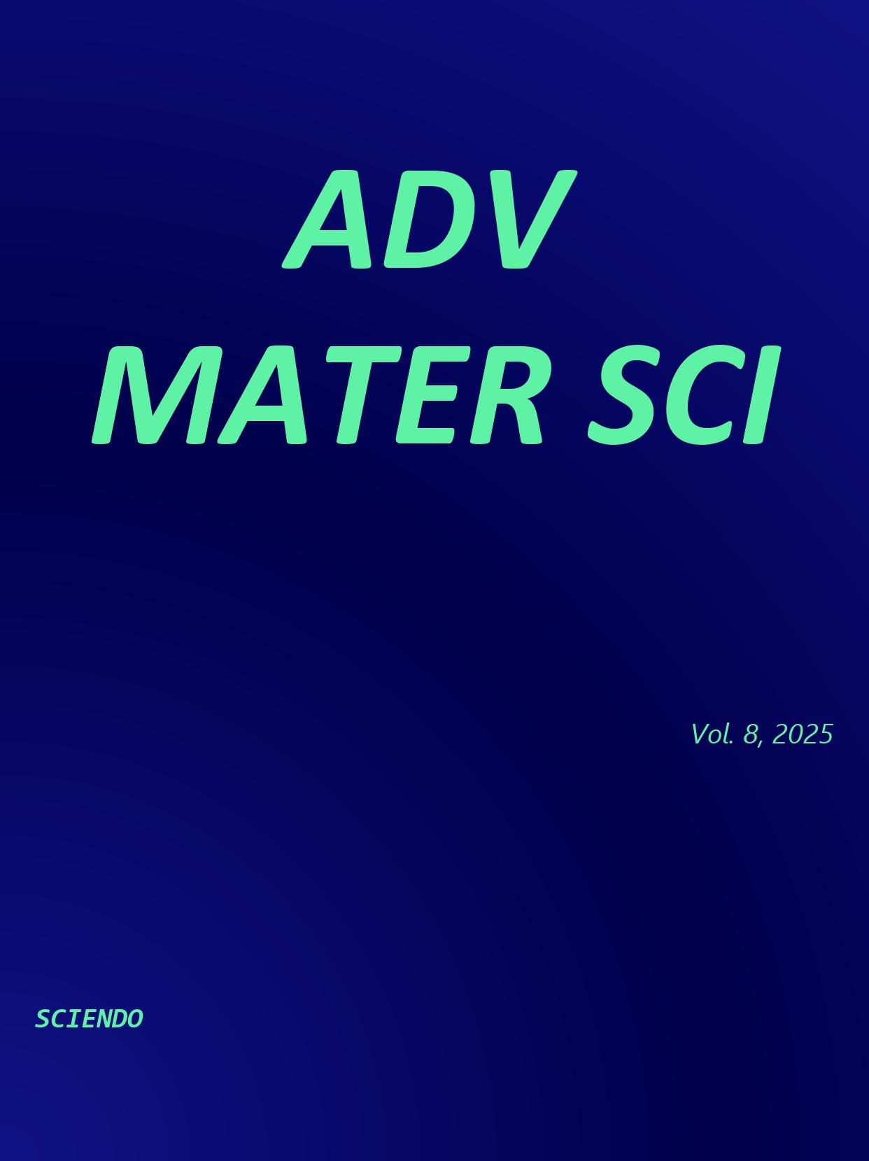期刊影响因子2024/2025: Advances in Materials Science, ADV MATER SCI, ISSN ...